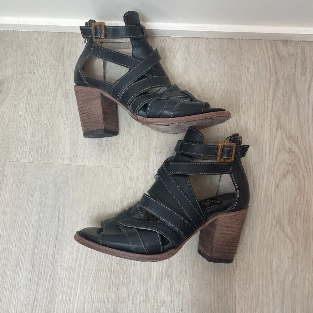 Freebird by Steven Black Strappy Sandals